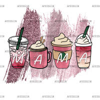 Mama Coffee DTF Transfer