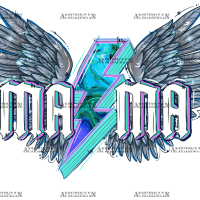 Mama Wings DTF Transfer