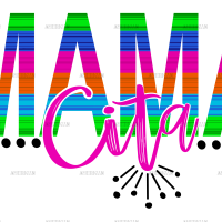 Mama Cita Dots Dtf Transfer
