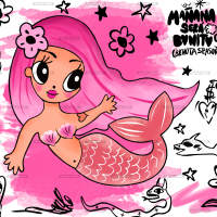 Manana Sera Bonito Mermaid-2 Dtf Transfer