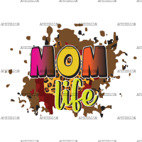 Mom Life DTF Transfer
