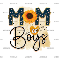 Mom Of Boys DTF Transfer