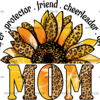 Mom Sunflower DTF Transfer