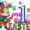 My 1st Easter Bunny DTF Transfer