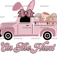 On The Hunt Easter DTF Transfer