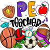 P E Teacher DTF Transfer