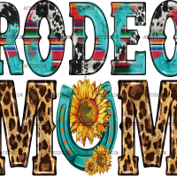 Rodeo Mom DTF Transfer