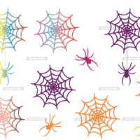 Spider Web UV DTF Transfer