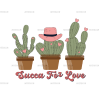 Succa For Love Cactus-1 DTF Transfer