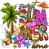 Sweet Summer Time-2 DTF Transfer