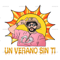 Un Verano Sin Ti Sun DTF Transfer