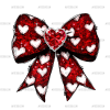 Valentine Bow-1 DTF Transfer