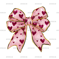 Valentine Bow-17 DTF Transfer