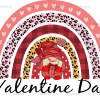Valentine Day Rainbow DTF Transfer