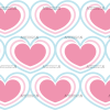 Valentines Day Hearts-3 UV DTF Transfer