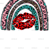 Valentines Day Lip Rainbow DTF Transfer