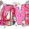 Valentines Day Love Nurse DTF Transfer