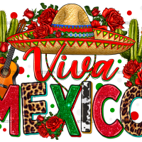 Viva Mexico-6 DTF Transfer