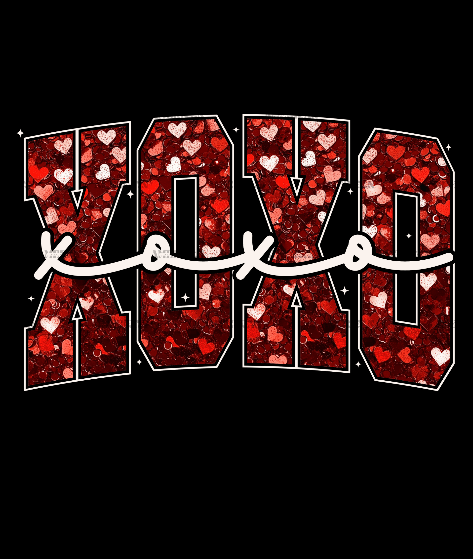 Xoxo-2 DTF Transfer