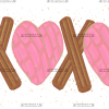 Xoxo Churros DTF Transfer