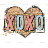 Xoxo Heart DTF Transfer