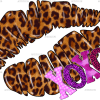 Xoxo Leopard Lips DTF Transfer