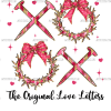 Xoxo Original Love Letters DTF Transfer