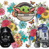 Yoda UV DTF Transfer