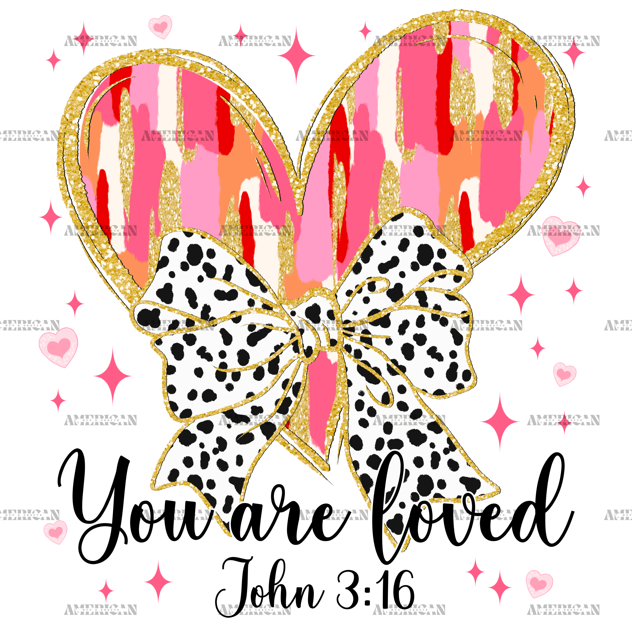 You Are Loved-2 DTF Transfer