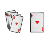 Ace Card Patch (Small/Embroidery)