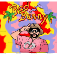 Bad Bunny Dtf Transfer