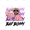 Bad Bunny 2 Dtf Transfer
