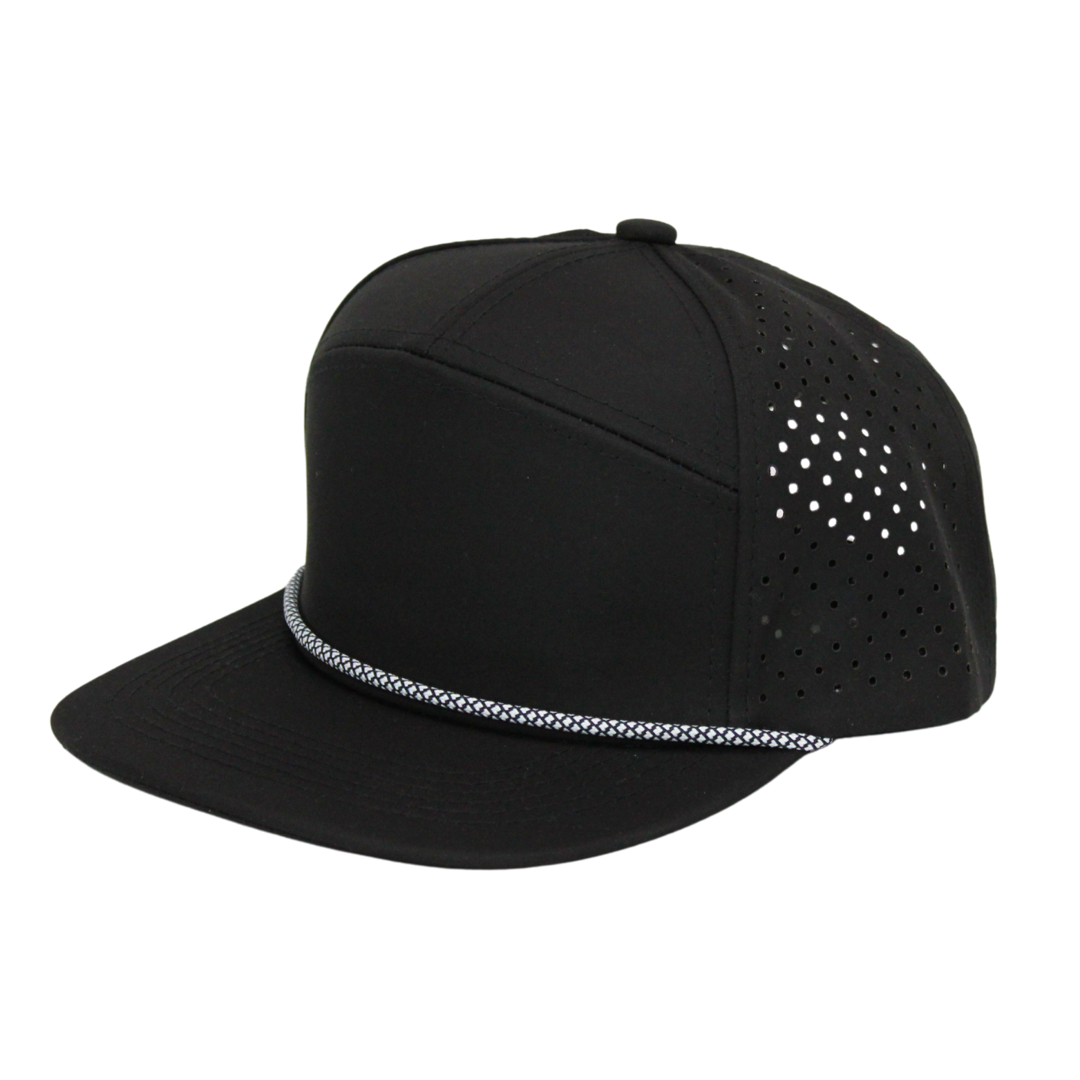 7 Panel Laser Caps With Rope - Image 2