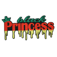 Black Princess Patch (Large/Embroidery)