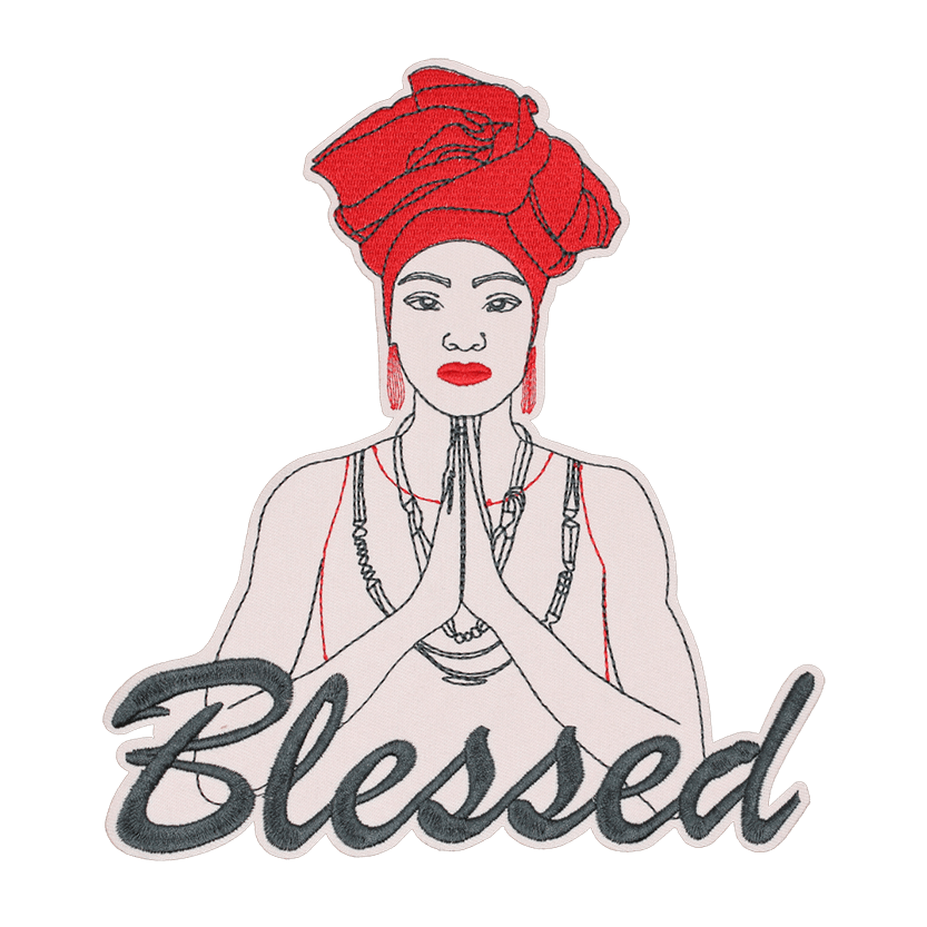 Blessed Patch (Large/Embroidery)