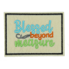 Blessed Beyond Measure (Small/Embroidery)