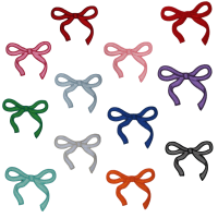 Thin Bow Patch (Small/Embroidery)