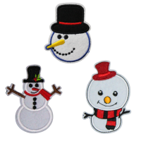 Snowman Patch (Small/Embroidery)