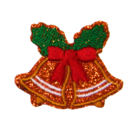Alternative view of Christmas Bells Patch (Small/Embroidery)
