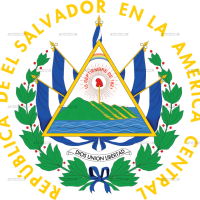 El Salvador Crest Dtf Transfer