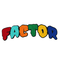 Factor Multicolor Patch (Large/Chenille)