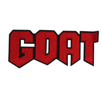 Alternative view of Goat Patch (Large/Embroidery)
