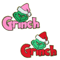 Grinch Patch (Large/Chenille)