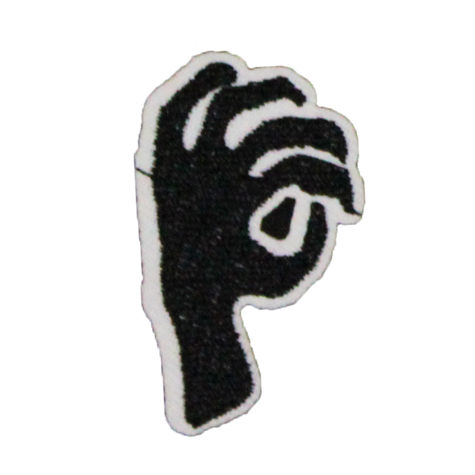 Halloween Creepy Hand Patch (Small/Embroidery) - Image 2