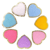 Heart on Gold Patches (Small/Chenille)