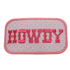 Howdy Pink Patch (Small/Embroidery)