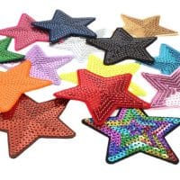 3.25 Inch Star Patch (Small/Sequin)