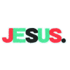 Jesus Multicolor Patch (Large/Chenille)