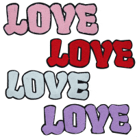 Love Patch (Large/Chenille)