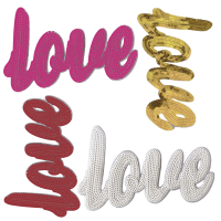 Love Patch (Large/Sequin)